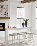 Robbinsdale Counter Height Dining Table and 3 Barstools Set
