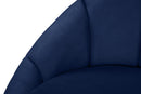 Shelly Navy Velvet Chair