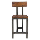 Holverson Counter Height Chair in Rustic Brown (Set of 2)