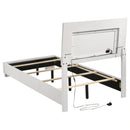 Felicity Panel Bed with LED Lighting