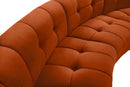 Limitless Cognac Velvet 12pc. Modular Sectional