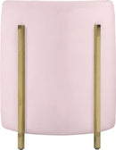 Rotunda Pink Velvet Accent Chair