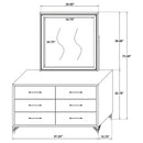 Lucia Dresser with Mirror