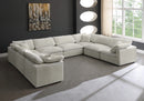 Cozy Cream Velvet Cloud Modular Sectional