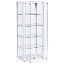 Aero Curio Cabinet with LED Lighting