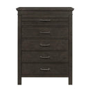 Blaire Farm Chest in Saddle Brown Wood 1675-9