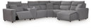 Modmax II Power Reclining Sectional with Chaise and Console