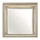 Youth Loudon Mirror in Champagne Metallic B1515-6