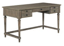 Cardano Writing Desk w/ 3 Working Drawers in Brown 1689BR-16