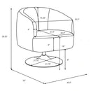 Dave Swivel Accent Chair