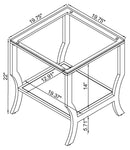 Saide End Table