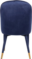Belle Navy Velvet Dining Chair