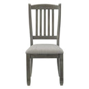 Granby Side Chair in Antique Gray (Set of 2)