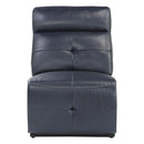 Avenue Armless Reclining Chair in Navy 9469NVB-AR