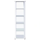 Aero Curio Cabinet with LED Lighting