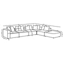 Jennifer Modular Sectional Sofa