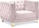 Michelle Pink Velvet Chair