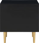 Zayne Black Night Stand