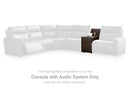 ModZ Power Reclining Sectional with Audio Consoles