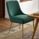 Owen Green Velvet Dining Chair