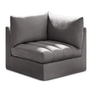 Jacob Grey Velvet Corner