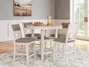Erinberg Counter Height Dining Table and 4 Barstools (Set of 5)