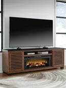 Kallari 84" TV Stand with Electric Fireplace