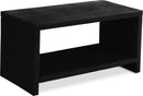 Cleo Black Velvet Night Stand