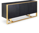 Sherwood Black Wood Sideboard/Buffet