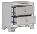 Avondale Nightstand in Silver 1646-4