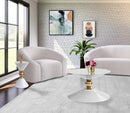 Malia White / Gold Coffee Table