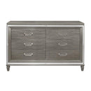 Tamsin Dresser in Silver Grey Metallic 1616-5