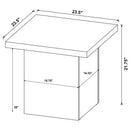 Devar End Table