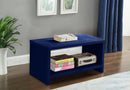 Cleo Navy Velvet Night Stand
