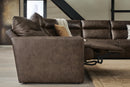 ModZ Power Reclining Sectional with Audio Consoles