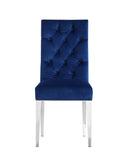Juno Navy Velvet Dining Chair