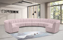 Infinity Pink Velvet 10pc. Modular Sectional
