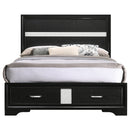 Miranda Panel Platform Storage Bed