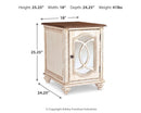 Realyn End Table Set