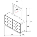 Amsbury Dresser with Mirror