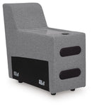 Modmax II Power Reclining Sectional with Chaise and Audio Console