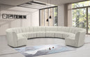 Infinity Cream Velvet 10pc. Modular Sectional