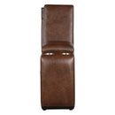 Putnam Console with Receptacles and USB Port in Brown 9405BR-CN