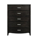 Lyric 5 Drawer Chest in Brownish Gray 1737NGY-9