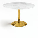 Tulip Gold Dining Table (3 Boxes)