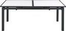 Nizuc White manufactured wood Outdoor Patio Aluminum Dining Table