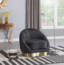 Shelly Grey Velvet Chair