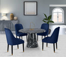 Omni Navy Velvet Dining Chair
