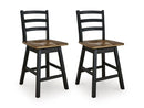 Wildenauer Counter Height Swivel Barstool
