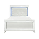 Alonza Queen LED Panel Bed 1845LED-1